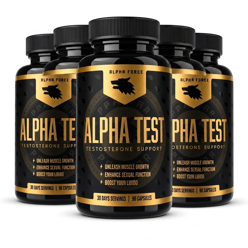 Alpha Force Test - BUY 3 GET 2 FREE